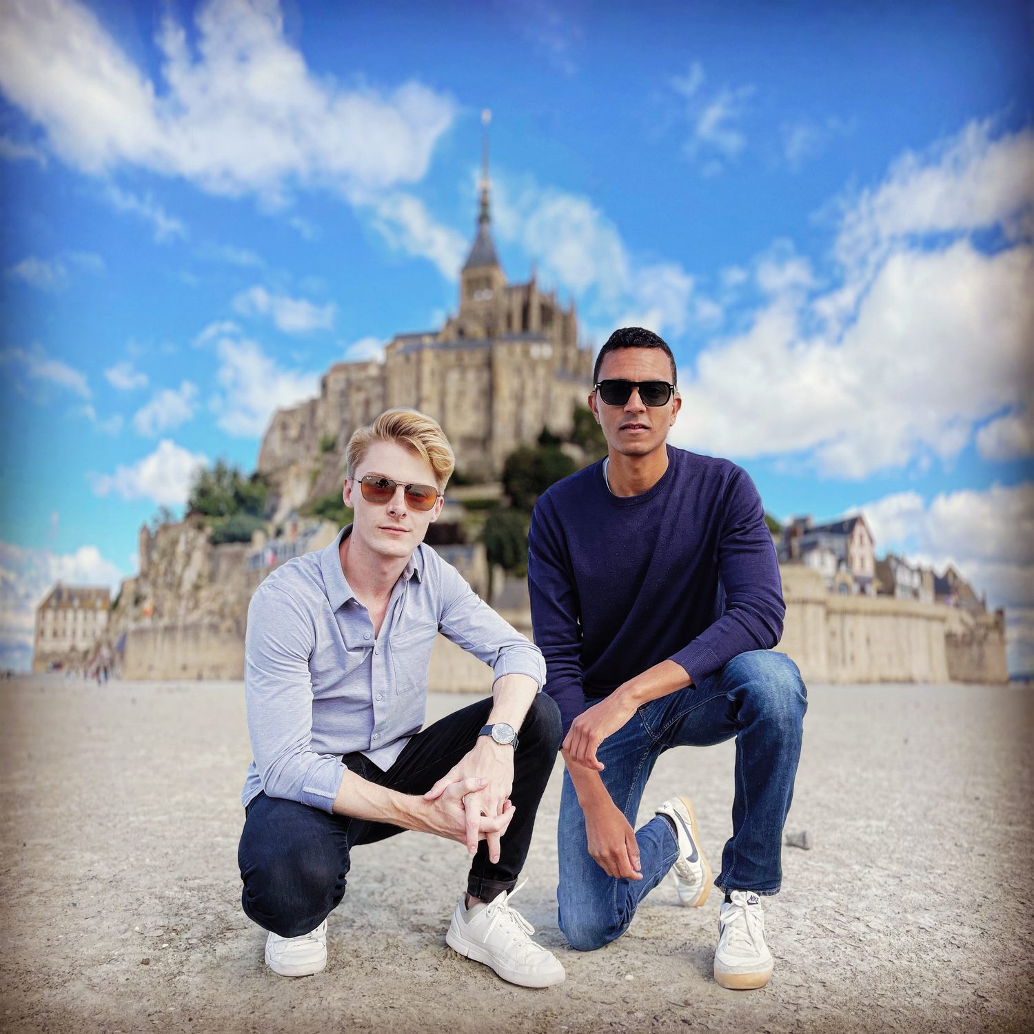 Alex and Robert — Mont-Saint-Michel, France · 2022